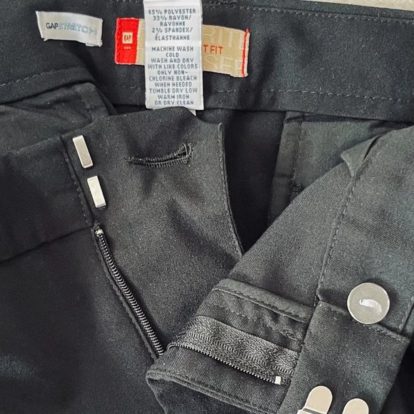 Gap Straight Fit Stretch Trousers - Picture 8 of 8